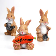 Garden Bunny Friends