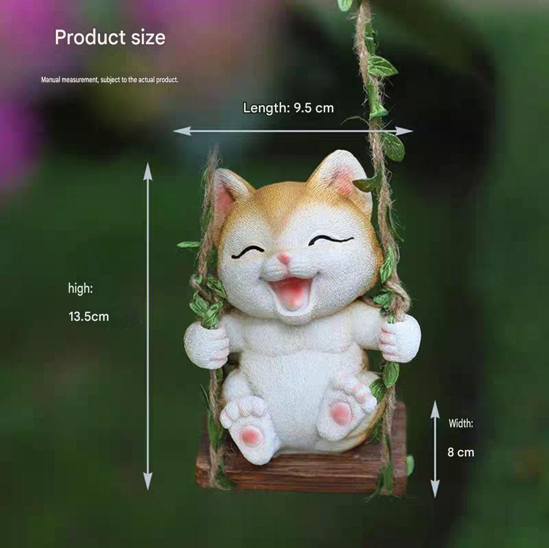 Cat Swing Showpiece