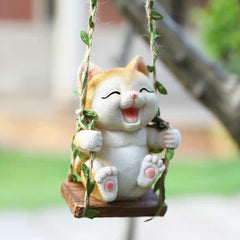 Cat Swing Showpiece