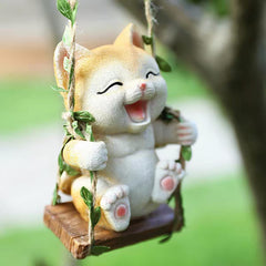 Cat Swing Showpiece
