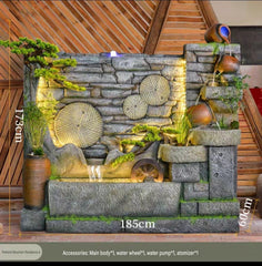Indoor Zen Garden Waterfall Fountain