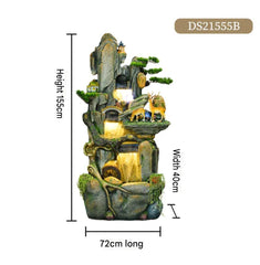 Decorative Mountain Waterfall Fountain with unique design