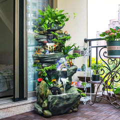 Indoor Tabletop Fountain with LED Light