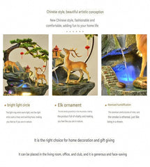 Unique & Decorative Indoor Fountain with LED Lights