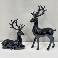 BLACK DEER PAIR