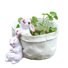 Rabbit Flower Pot