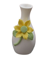 Sun Bloom Mini Ceramic Vase