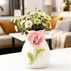 Pink Rose Mini Vase